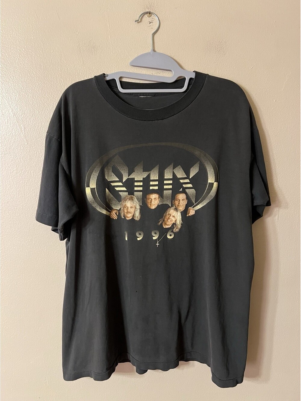 Vintage Styx Paradise Theatre Tour T-Shirt 1996 Single Stitched Size L